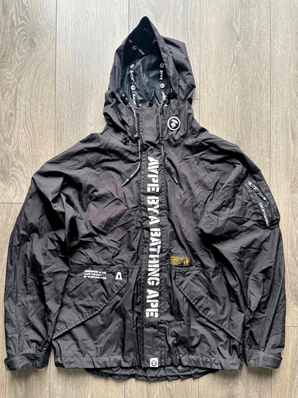 Aape by A Bathing Ape Windbreaker Jacket Size S